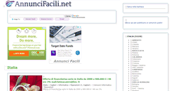 Desktop Screenshot of annuncifacili.net